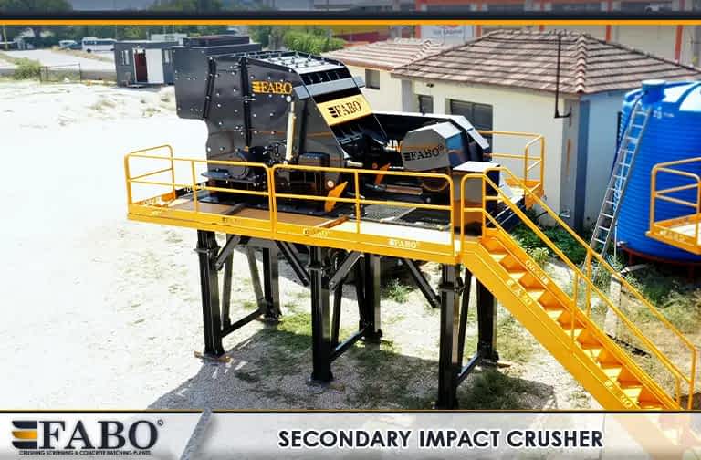 secondary impact crusher
